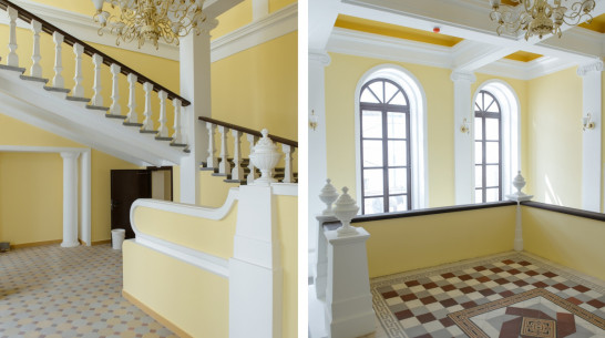 В обновленном Доме Вигеля завершили внутреннюю отделку