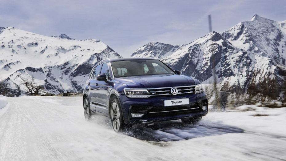 Воронежцам представили зимнюю версию Volkswagen Tiguan