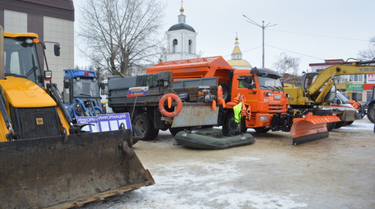 В Калаче подготовились к возможному паводку