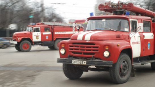 В Рамонском районе у многодетной семьи сгорел дом