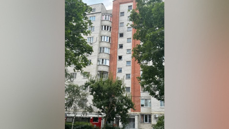 В Воронеже загорелась квартира в многоэтажке в Павловском переулке днем 21 июля: видео