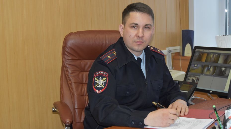 В Поворино новым начальником транспортной полиции назначили Виктора Мезенцева