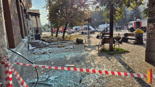 Беспилотник рухнул в центре Воронежа: есть пострадавшие