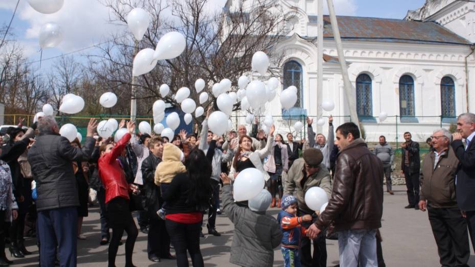 В Богучаре помянули жертв геноцида армянского народа