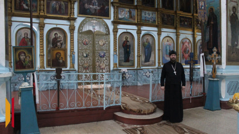 Настоятелю храма таловского села Новая Чигла вручили медаль «За содействие СВО»