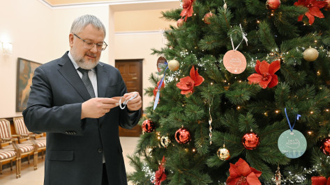 Заместитель председателя правительства Воронежской области Олег Мосолов исполнил мечты трех детей