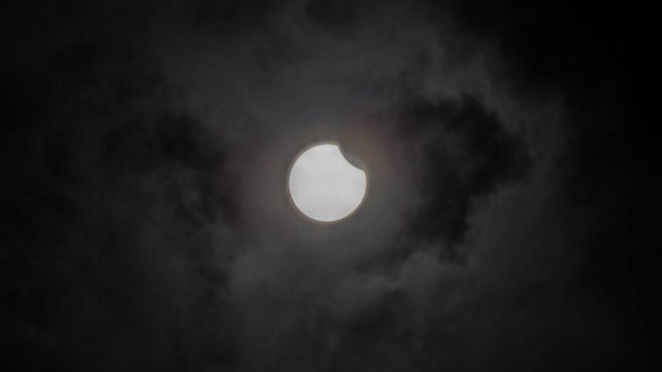 Павловский дизайнер сфотографировал солнечное затмение