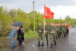 В Терновском районе поздравили с Днем Победы единственного ветерана