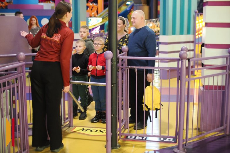 Многодетная семья 6 января