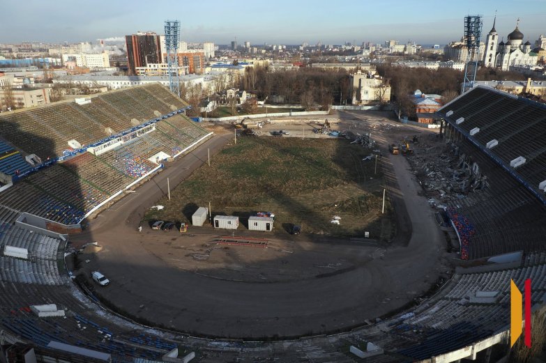 Северная трибуна ЦСП