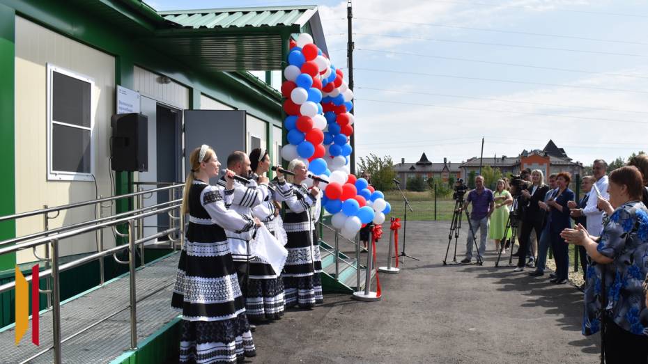В новоусманском поселке Воля открылась новая врачебная амбулатория