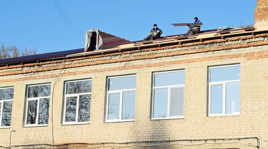 Крышу детсада №3 отремонтировали в Грибановке