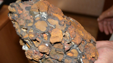 На поле в Воронежской области нашли похожий на метеорит предмет