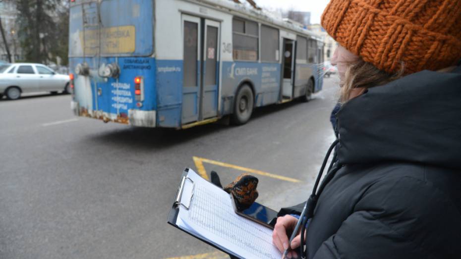 Минобрнауки РФ одобрило привлечение студентов к подсчету пассажиропотока в Воронеже 