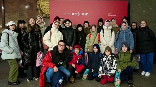 Хохольские школьники посетили выставку «Россия» на ВДНХ