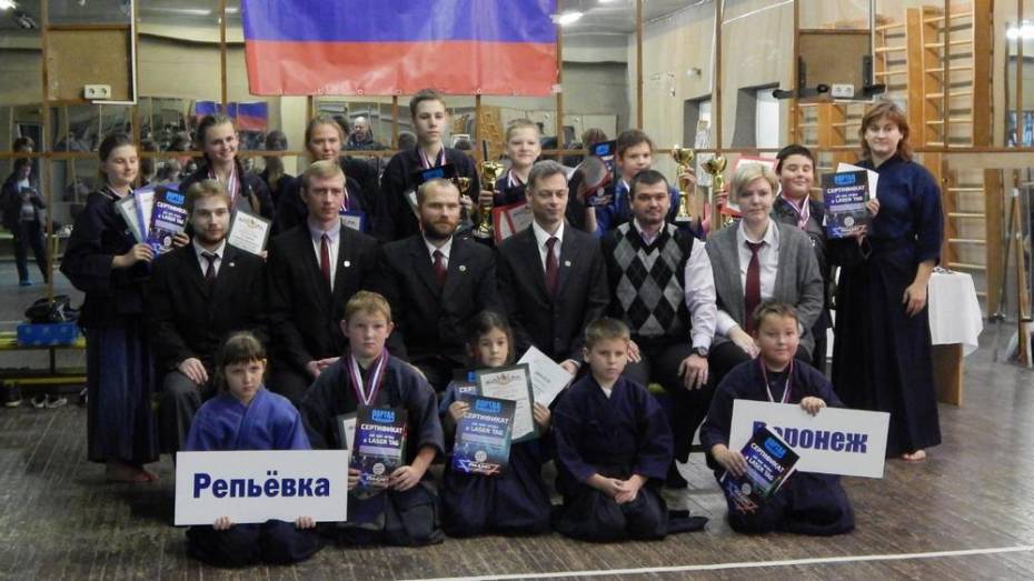 Репьевцы победили в общекомандном зачете областного турнира по кендо