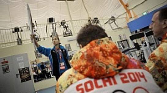 Воронежские паралимпийцы первыми в городе получили комплекты формы факелоносцев