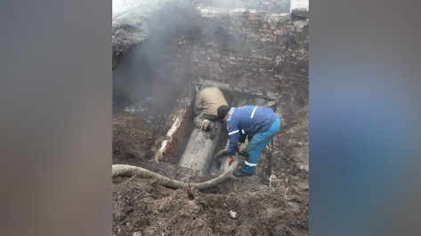 Аварию на теплосети ликвидировали на левом берегу Воронежа