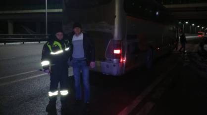 Воронежские инспекторы 50 км преследовали автобус, чтобы помочь опоздавшему пассажиру