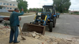 В верхнемамонском селе Гороховка тосовцы благоустроят площадку перед центром культуры