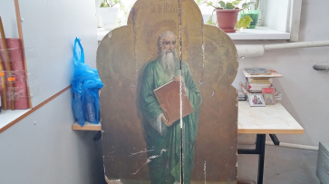 Свято-Митрофановскому храму села Верхний Мамон подарили старинную икону