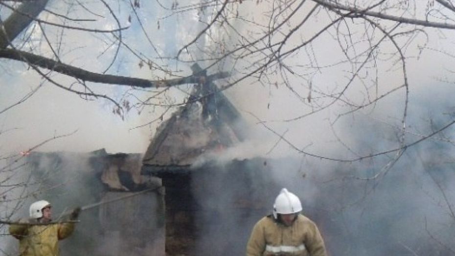 В Воронежской области ночью сгорела крыша библиотеки