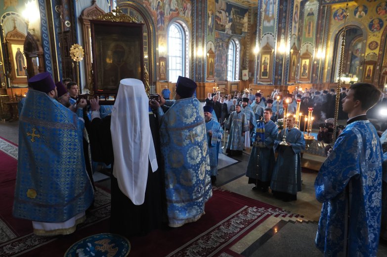 Встреча чудотворной иконы