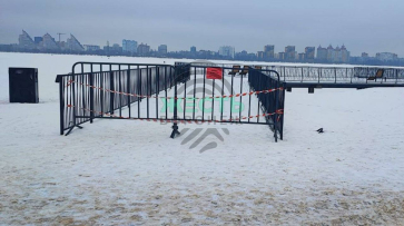 В Воронеже мост на второй очереди Петровской набережной признали опасным и закрыли