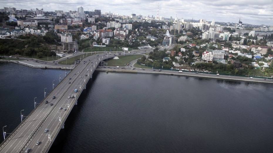 В Воронеже с моста ВОГРЭС сняли пытавшегося покончить с собой мужчину