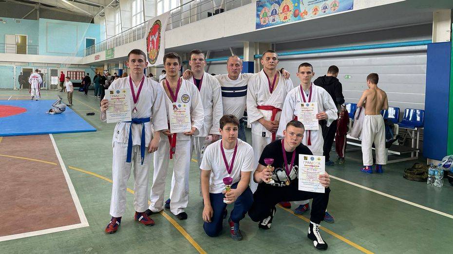 Борисоглебцы привезли 7 медалей с турнира по рукопашному бою в Балашове