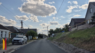 В селе Лиски заасфальтировали улицу Советскую