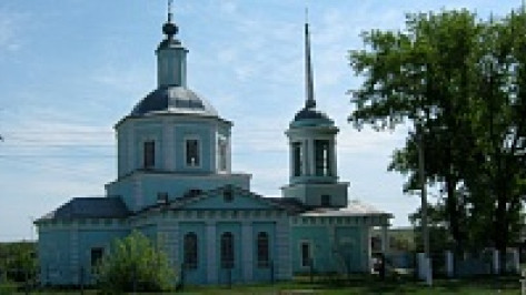 В репьевском селе Колбино началась реставрация храма 1786 года постройки