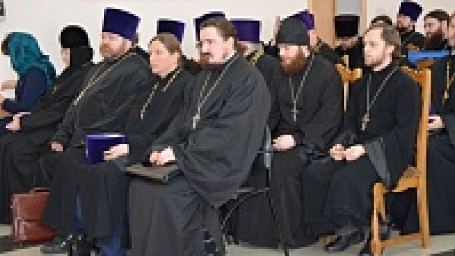 В Россоши состоялось первое епархиальное собрание духовенства 