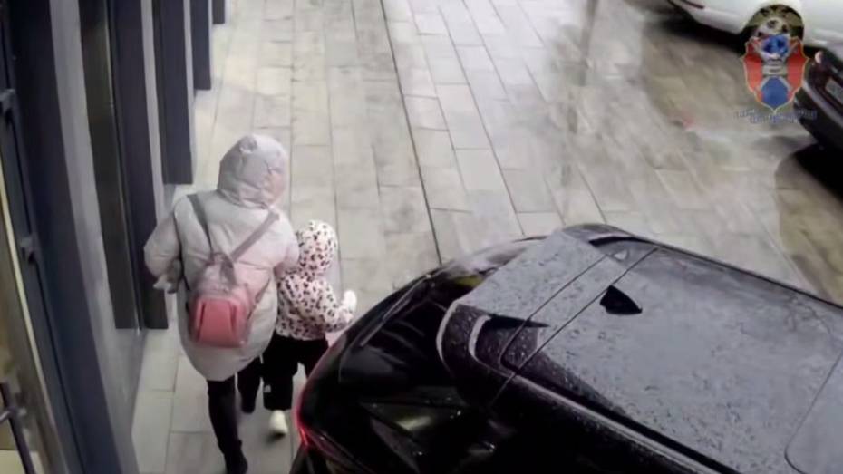 В Воронеже домохозяйка на иномарке едва не сбила на тротуаре маму с ребенком: видео