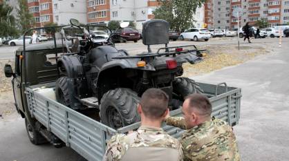 Воронежские власти передали в зону СВО квадроцикл и два квадрокоптера