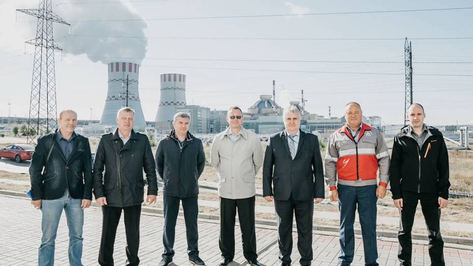 На Нововоронежскую АЭС прибыли ремонтники строящейся Белорусской АЭС