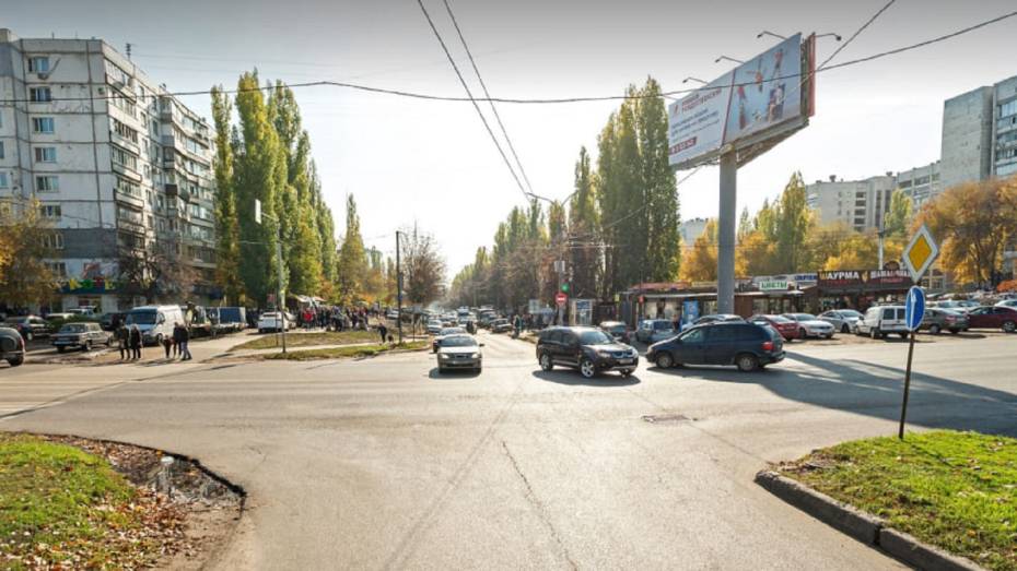В Воронеже частично откроют перекресток улиц Генерала Лизюкова и 60-й Армии
