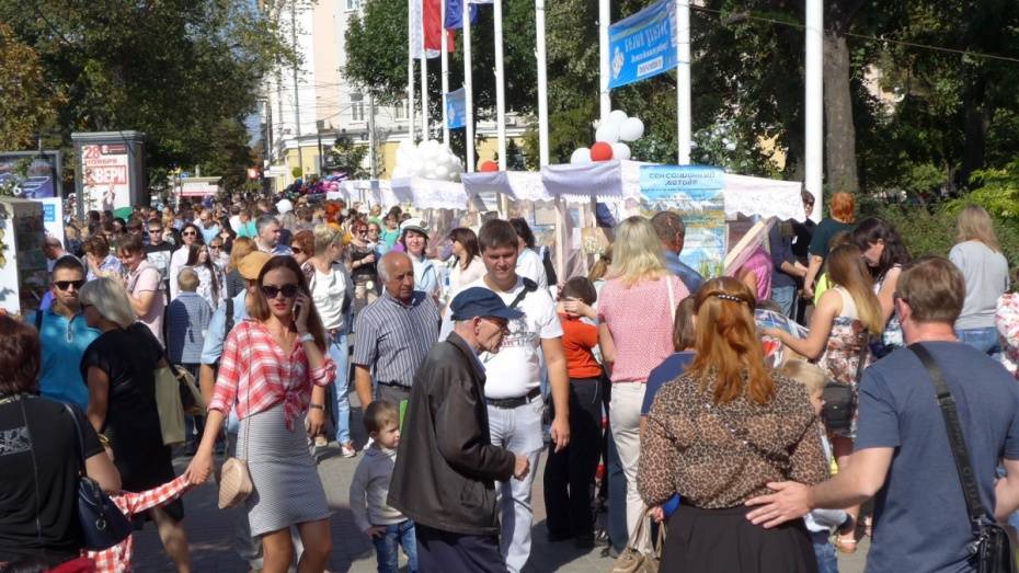 Власти запланировали 142 праздничных акции ко Дню города в Воронеже
