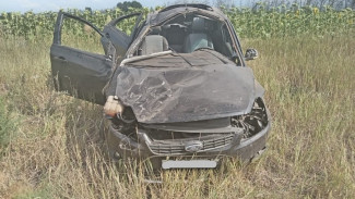 В Воронежской области перевернулся Ford Focus: пострадали 2 человека