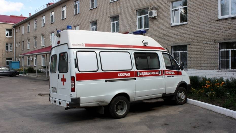 В Воронеже маршрутка врезалась в столб: пострадали 2 взрослых и 2-летняя девочка