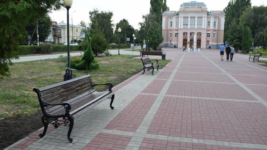 В Борисоглебске на благоустройство Театрального сквера потратят около 1 млн рублей