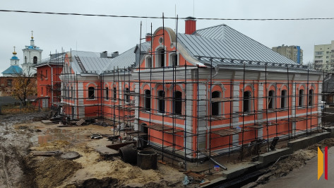 Сроки завершения реставрации Дома Гарденина в Воронеже перенесли на весну 2026 года