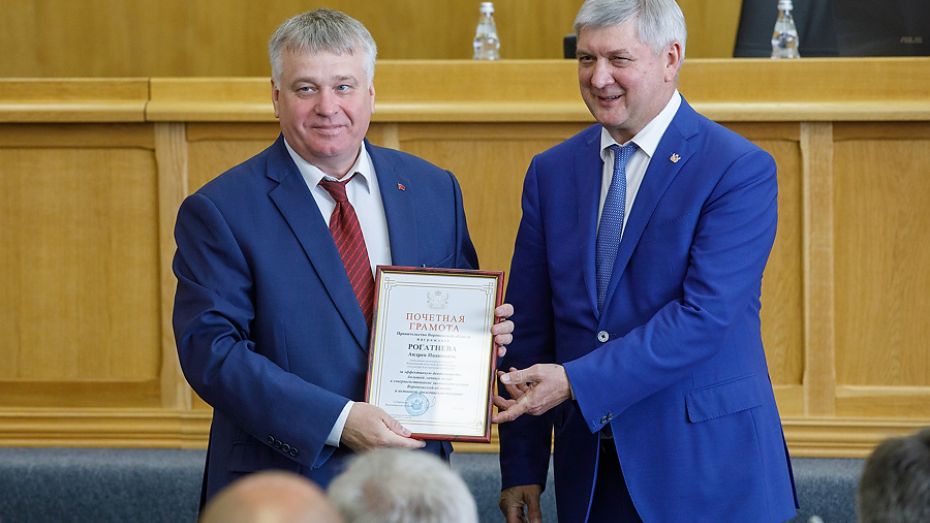 В Воронеже наградили депутатов регионального парламента 