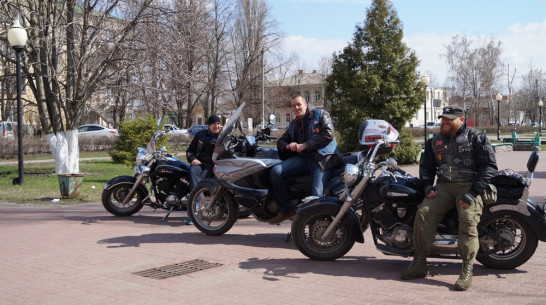 Борисоглебские мотоциклисты завершили первый этап мотопробега «Виктория. 70»