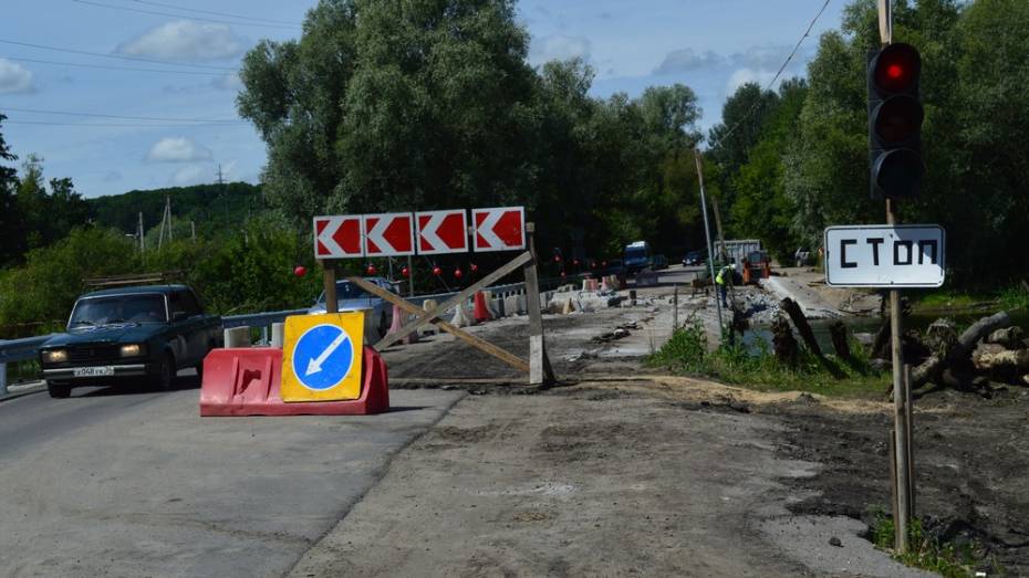Под Рамонью отремонтируют мост через реку Воронеж