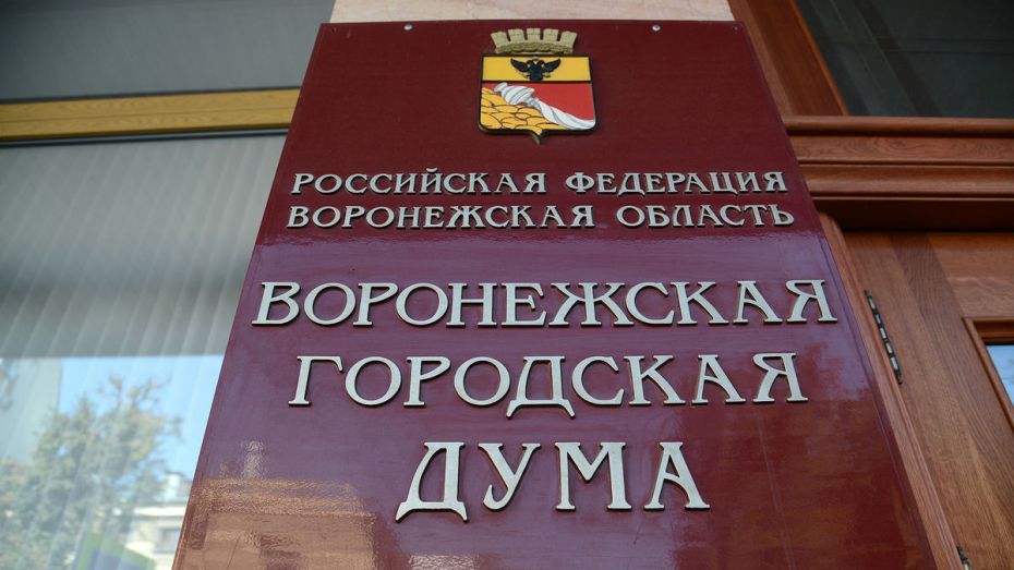 Депутаты определили дату голосования по избранию мэра Воронежа