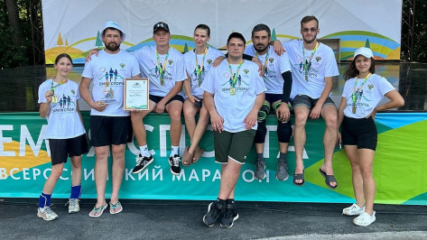 Верхнемамонские волейболисты победили в региональном этапе марафона «Земля спорта»