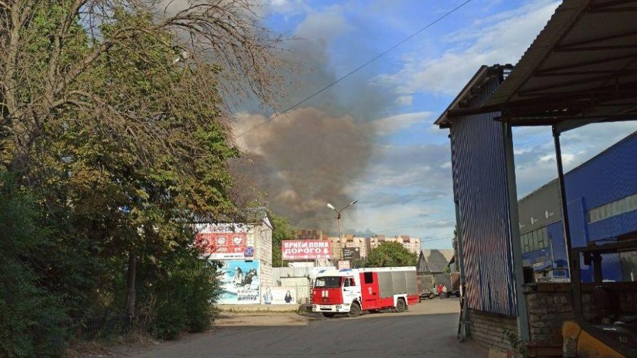 МЧС уточнило объект возгорания в Железнодорожном районе Воронежа