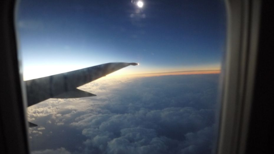 Воронежские астрономы увидели полное солнечное затмение с борта самолета
