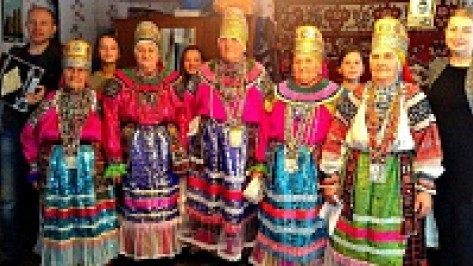 Московские исследователи фольклора посетили бутурлиновские села